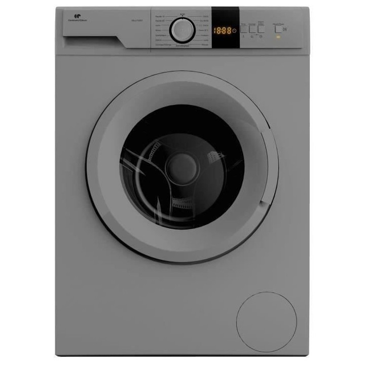 Lave-linge hublot CONTINENTAL EDISON CELL712IS1 - 7 kg – Moteur indu