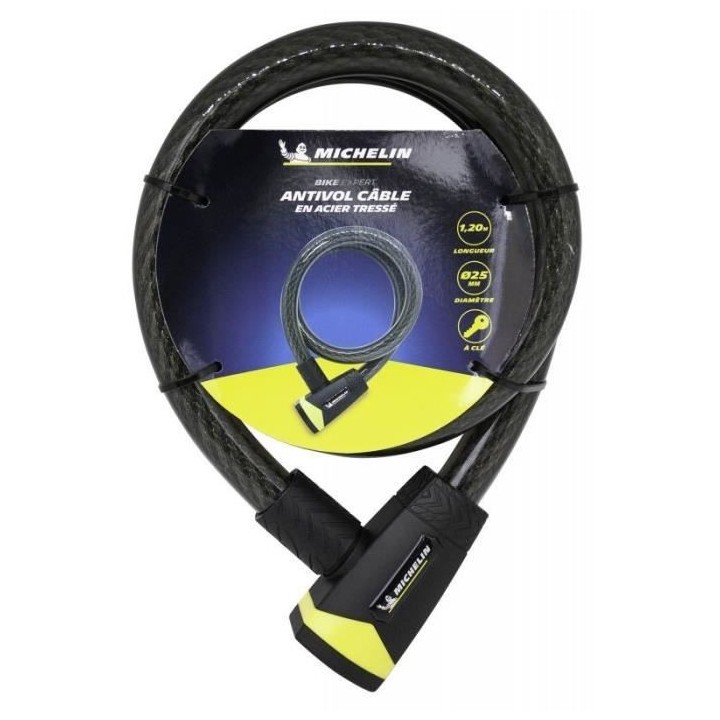 Antivol spirale D25x12000mm