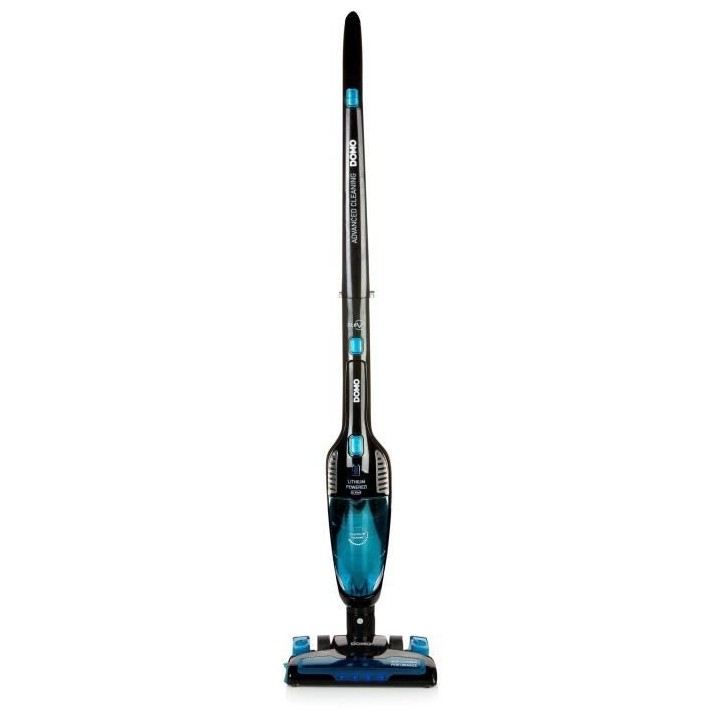 DOMO DO228SV - Aspirateur balai sans fil 2-en-1 - 2 vitesses - Systeme