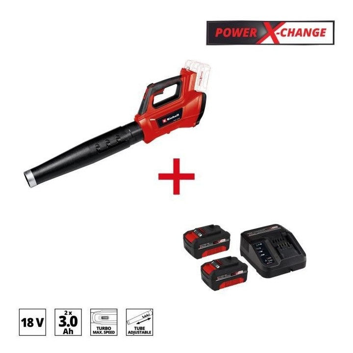 Souffleur GE-LB 36/210 Li E + Starter Kit 2x3,0Ah - Power X-Change