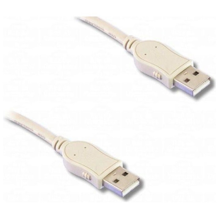 Cable USB 2.0 Hi-Speed, type A mâle / type A mâle, 1m80