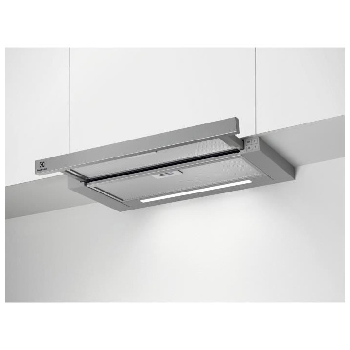 Hotte tiroir ELECTROLUX - LFP616X - l49 x L567 x P40cm - Gris