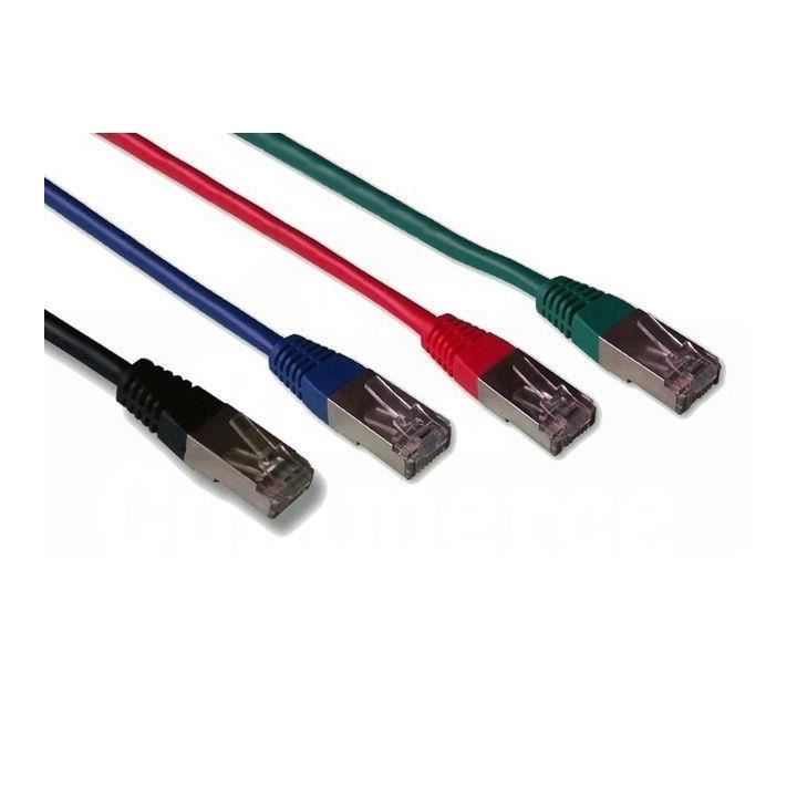 Cable Pack de 4 cordons RJ45 mâle / mâle, cat.6...