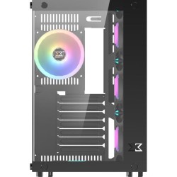 XIGMATEK Aquarius Plus ARGB (Noir) - Boitier sans alimentation - Moyen tour - Format ATX