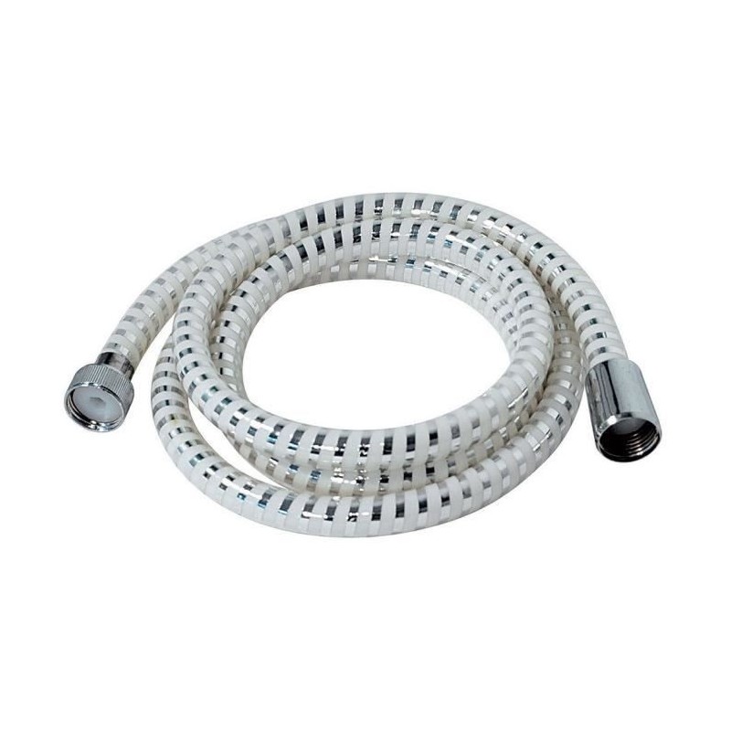 Flexible de douche Biflex 1,50m blanc / chromé