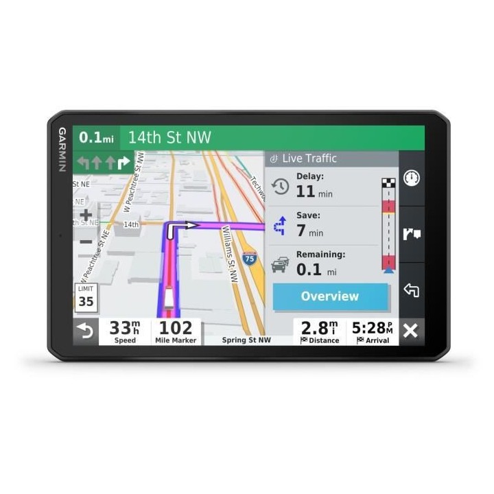 GPS poids lourd - GARMIN - DEZL LGV 800 MT-S EU