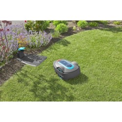 GARDENA Tondeuse Robot Smart SILENO Life 750 | Tond sous la pluie et passages étroits, App, Silencieux, Robot de Tonte