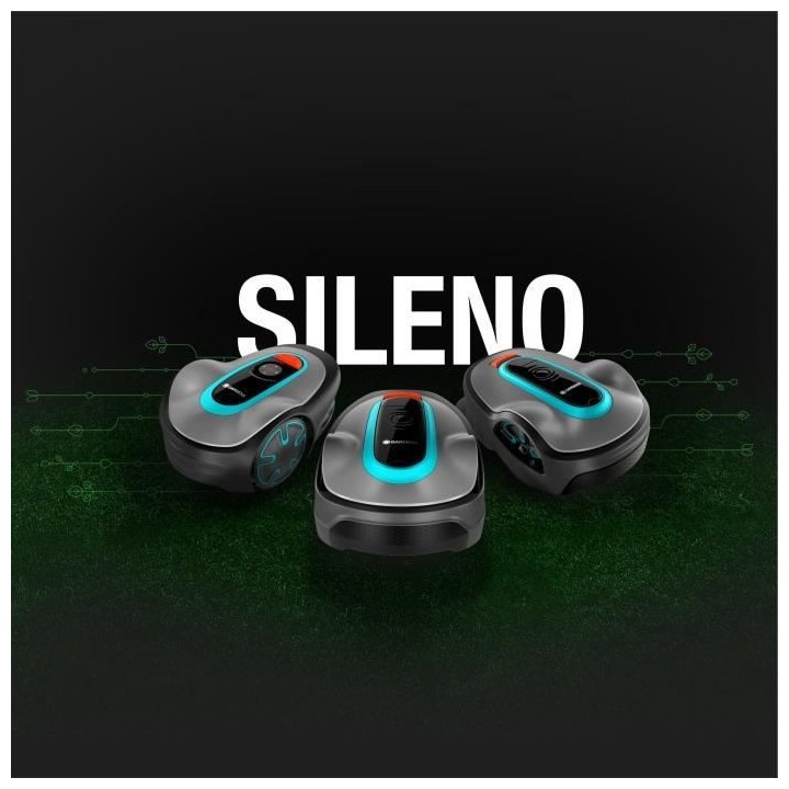 GARDENA Tondeuse Robot Smart SILENO Life 750 | Tond sous la pluie et p