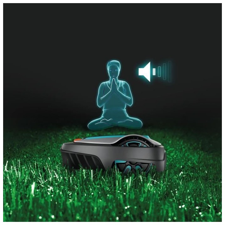 GARDENA Tondeuse Robot Smart SILENO Life 750 | Tond sous la pluie et p