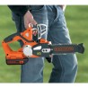 BLACK+DECKER Tronçonneuse Sans Fil 18V GKC1820L20-QW Tronçonneuse Electrique 20 cm avec Batterie 18V 2 Ah Diametre de Coupe 16