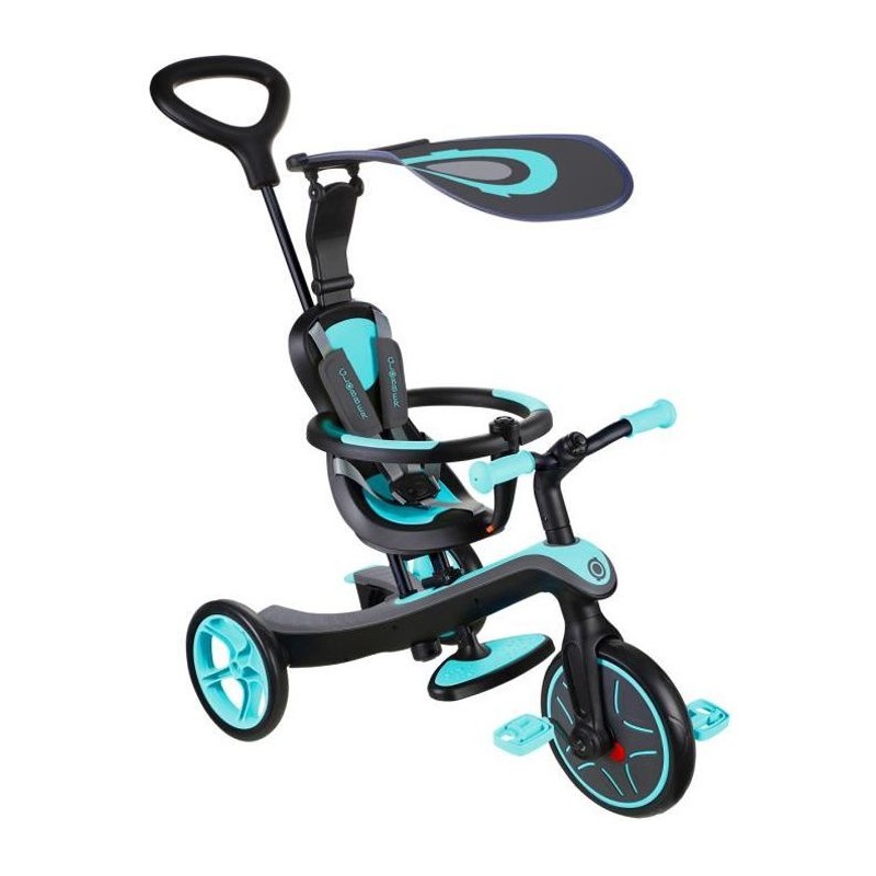 Tricycle 4 en 1 évolutif GLOBBER Explorer - Bleu