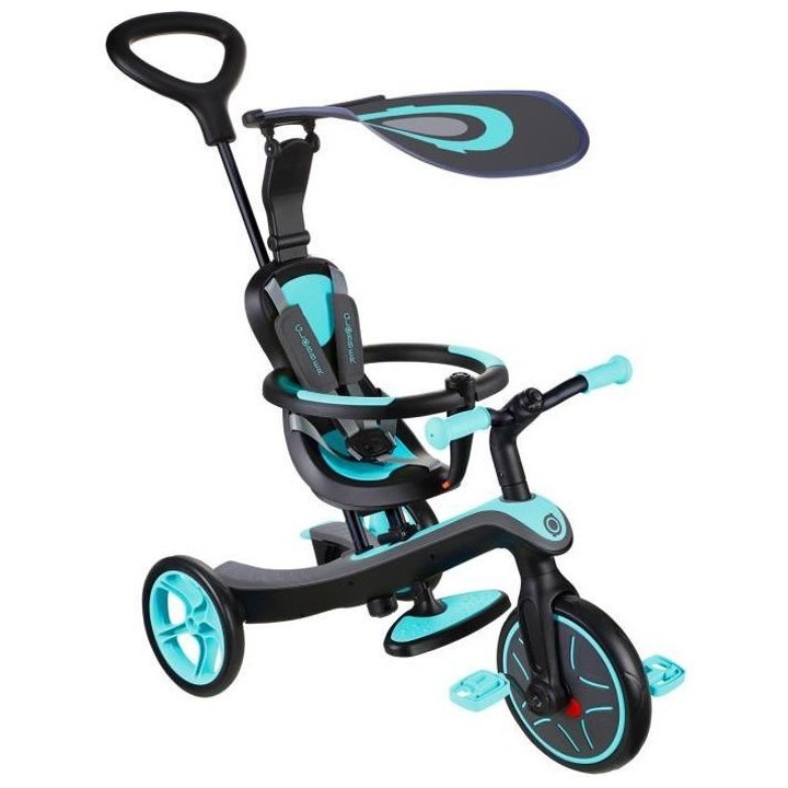 Tricycle 4 en 1 évolutif GLOBBER Explorer - Bleu