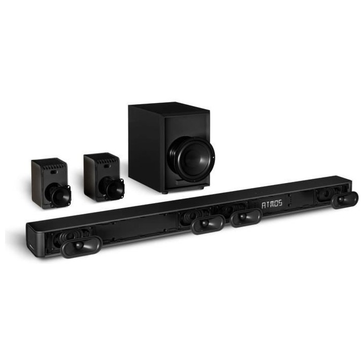 Barre de son 5.1 HISENSE AX5100 - Bluetooth - Dolby Atmos - Caisson de