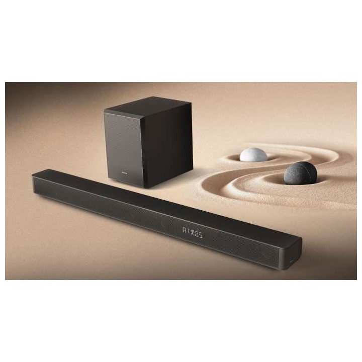 Barre de son 3.1 HISENSE AX3100 - Bluetooth - Dolby Atmos - Caisson de