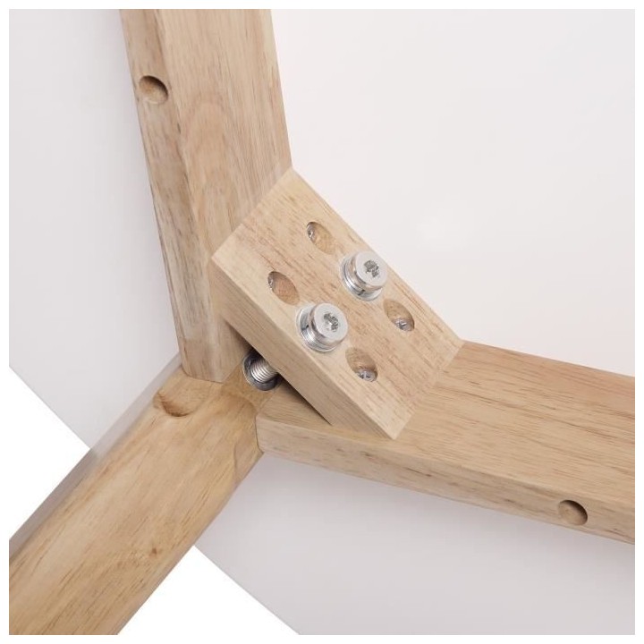 Table a manger ronde 4 personnes - laqué - ESTHER