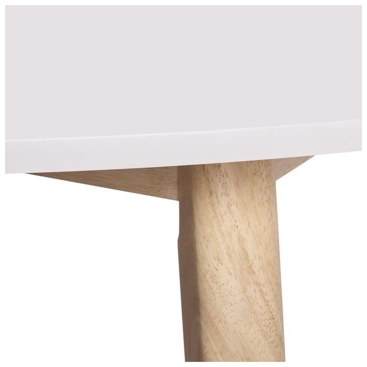 Table a manger ronde 4 personnes - laqué - ESTHER