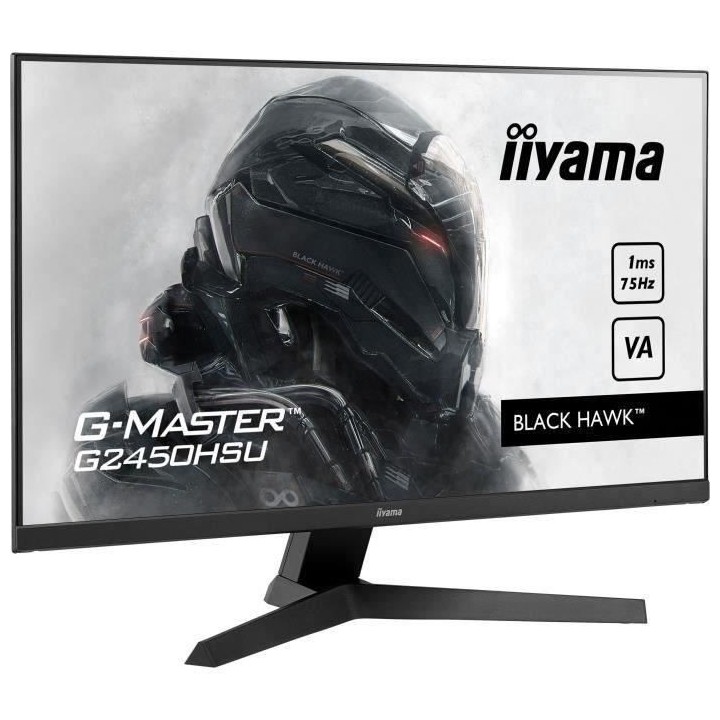 Ecran PC Gamer - IIYAMA G2450HSU-B1 - Master Black Hawk - 23,8 FHD - D