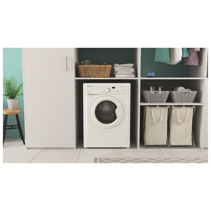 Lave-linge hublot INDESIT EWD71453WFRN - 7 kg - Induction - L60 cm - 1