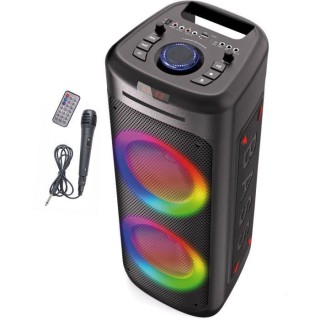 Enceinte lumineuse avec lecteur CD INOVALLEY MS06-CD-XXL - Bluetooth 5