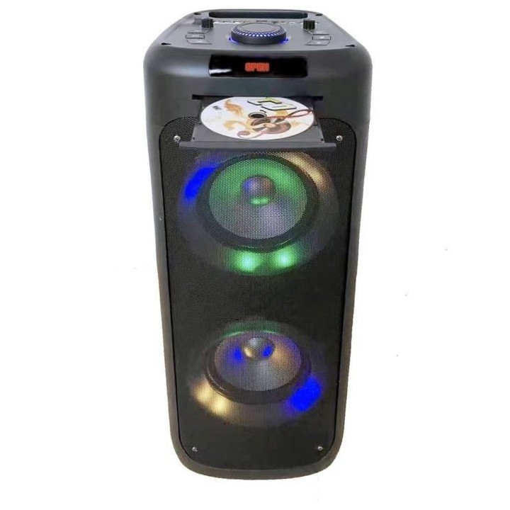 Enceinte lumineuse avec lecteur CD INOVALLEY MS06-CD-XXL - Bluetooth 5
