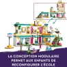 LEGO Friends 41731 L'École Internationale de Heartlake City, Jouet avec 5 Mini-Poupées