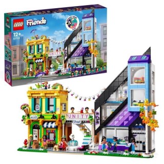 LEGO Friends 41732 Les Boutiques de Fleurs et de Décoration, Maquette