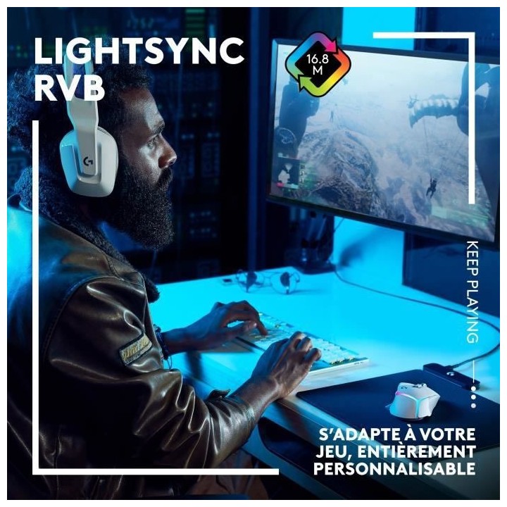 Logitech - G502 X PLUS LIGHTSPEED Souris Gaming RVB Sans Fil - Boutons
