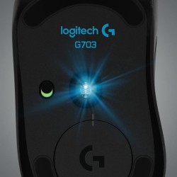 LOGITECH G - Souris Gaming sans fil G703 Lightspeed - Noir