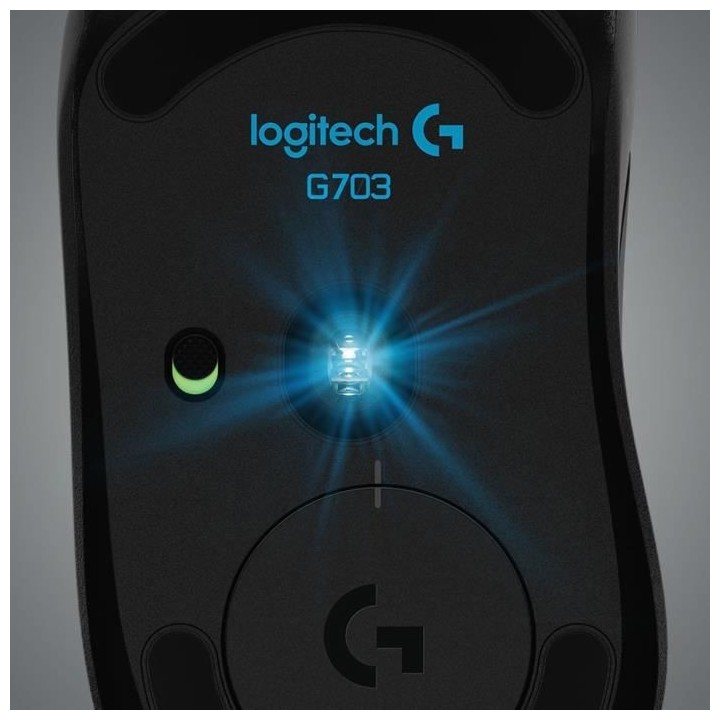 LOGITECH G - Souris Gaming sans fil G703 Lightspeed - Noir