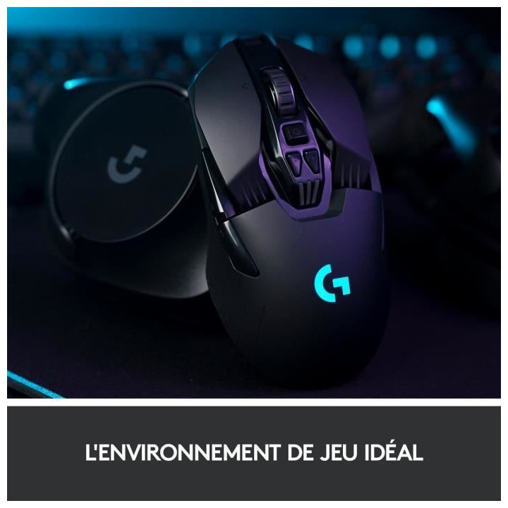 LOGITECH G - Souris Gamer Sans Fil G903 LIGHTSPEED - Noir