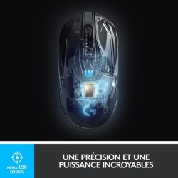 LOGITECH G - Souris Gamer Sans Fil G903 LIGHTSPEED - Noir