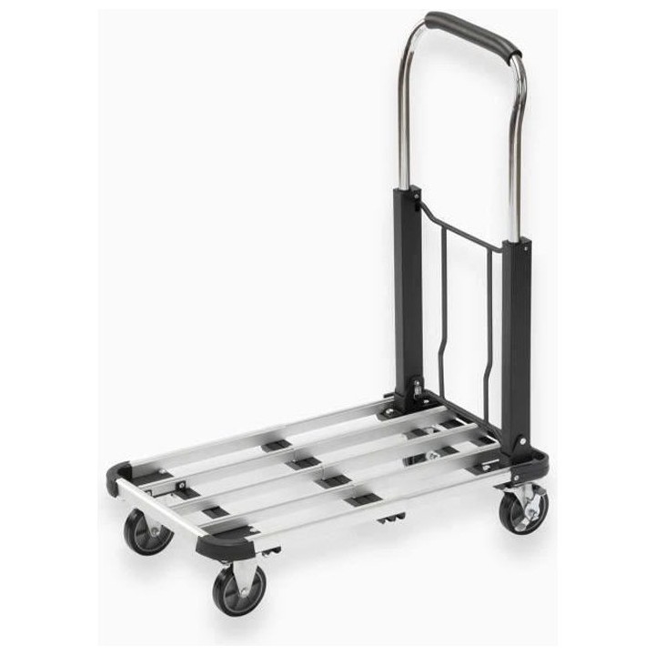 MEISTER Chariot plate forme pliant aluminium 150kg