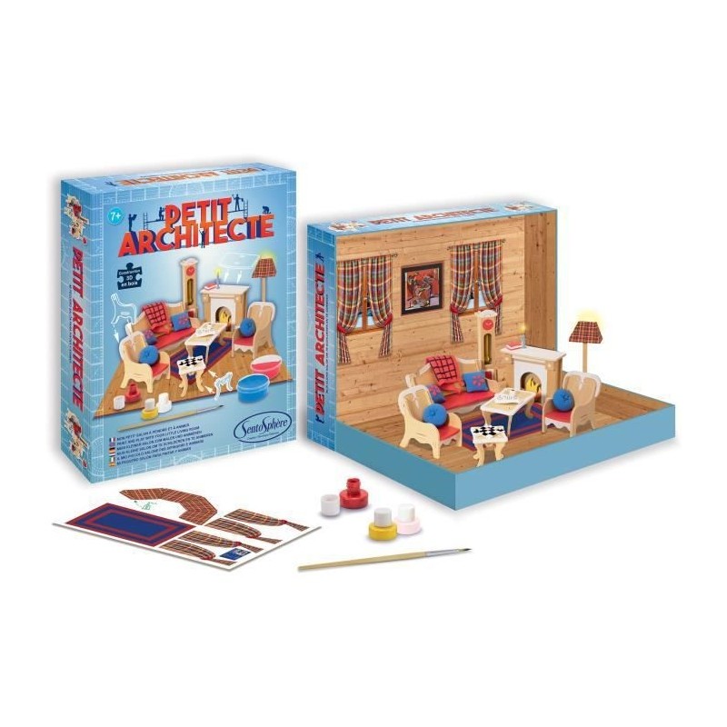 SENTOSPHERE Petit Architecte - Mon Petit Salon - Pour Enfant