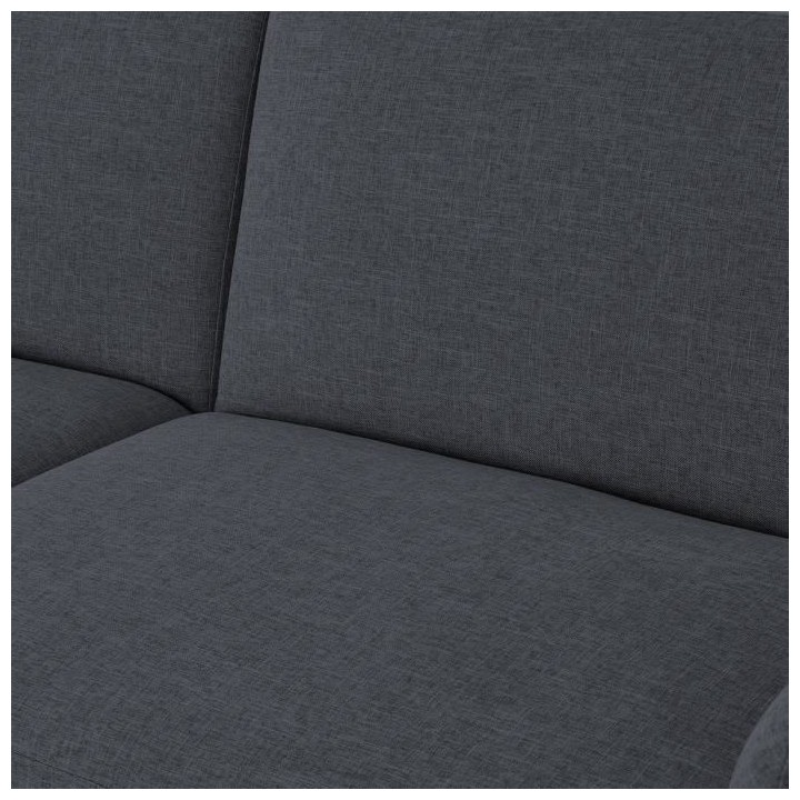 ANGELES Canapé convertible Clic-Clac 3 places contemporain - Tissu gr