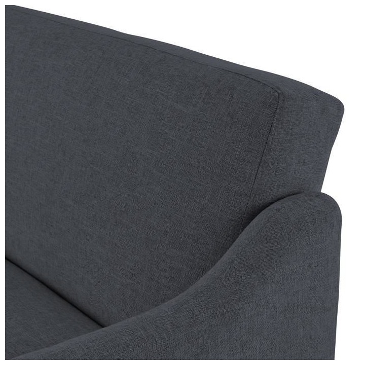 ANGELES Canapé convertible Clic-Clac 3 places contemporain - Tissu gr