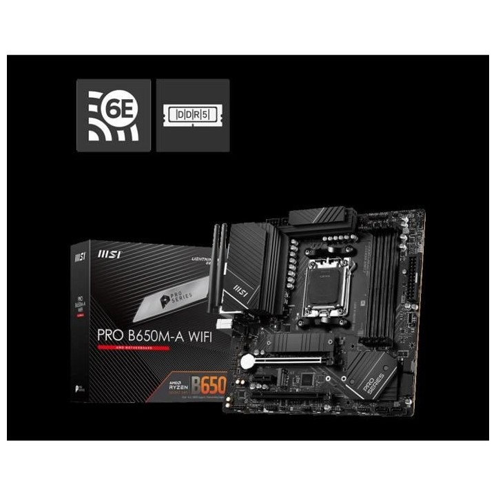 Carte mere - MSI - PRO B650M-A WIFI