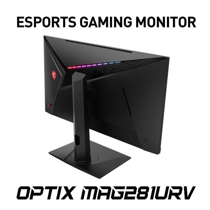 Ecran d'ordinateur - MSI - Optix MAG281URV - 28 - 60 Hz