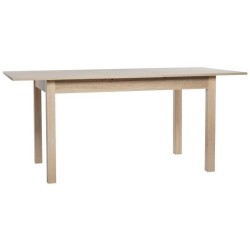 Table a manger extensible de 6 a 10 personnes - Classique - Décor chene - COBURG - L 137-177 x l 80 x H 76,5 cm