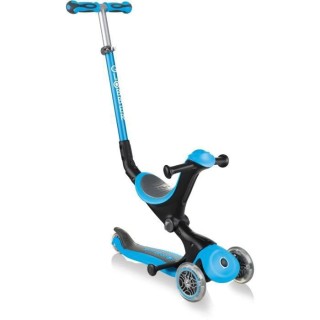 GLOBBER Trottinette convertible Go Up Deluxe - Bleu ciel