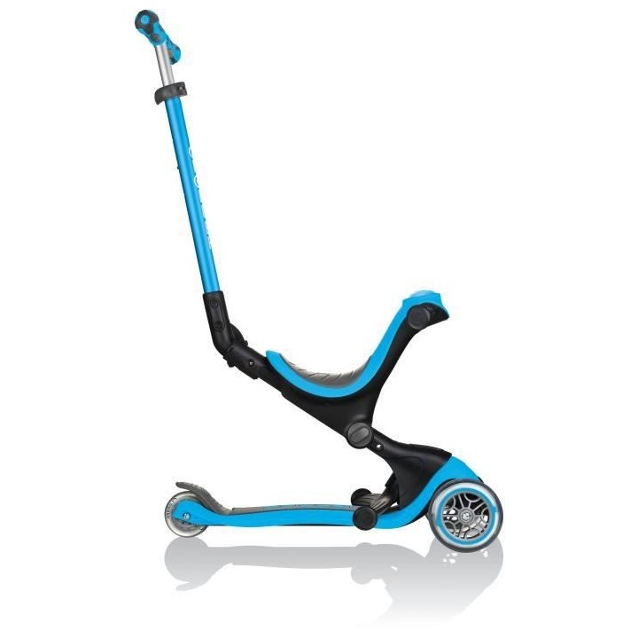 GLOBBER Trottinette convertible Go Up Deluxe - Bleu ciel