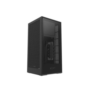 NZXT Boîtier PC H1 Black/Black (small ITX case + PSU 650W + 140mm AIO