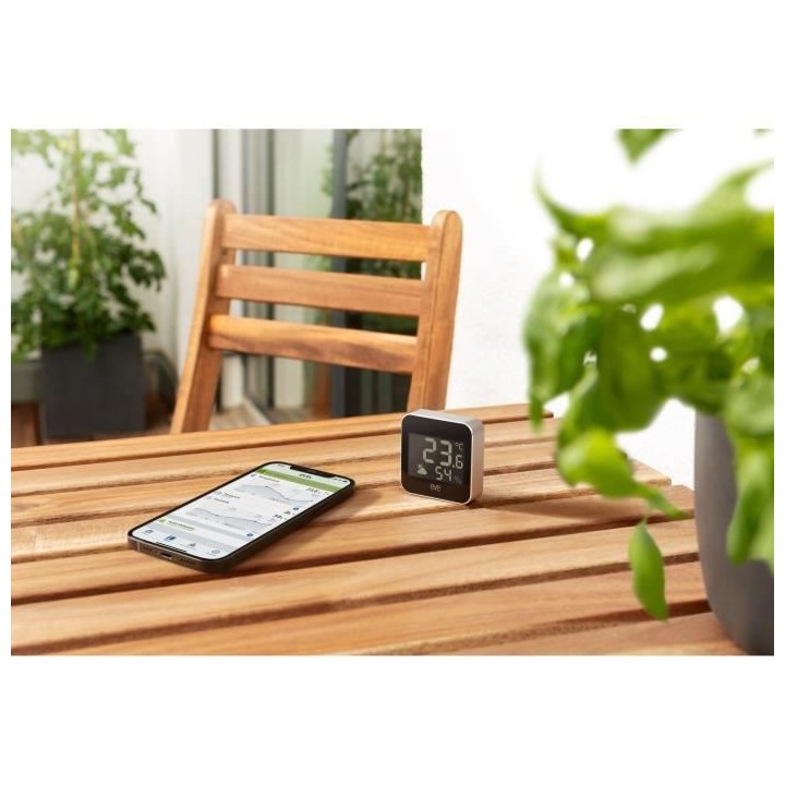 Station météo connectée EVE WEATHER - Technologie Apple HomeKit Blu