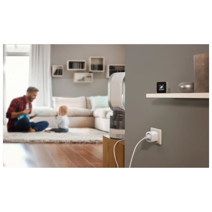 Capteur de qualité de l'air intérieur EVE ROOM - Technologie Apple H