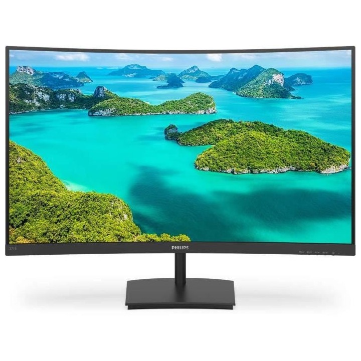 Écran incurvé - PHILIPS 271E1SCA/00 - 27'' - 4 ms - 75hz - FHD - HDM