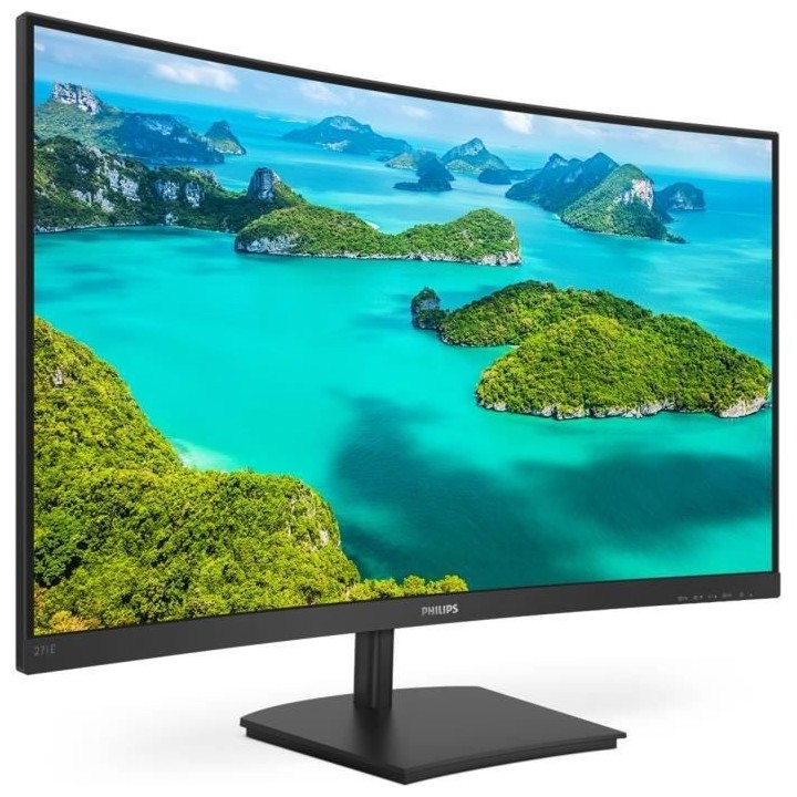 Écran incurvé - PHILIPS 271E1SCA/00 - 27'' - 4 ms - 75hz - FHD - HDM