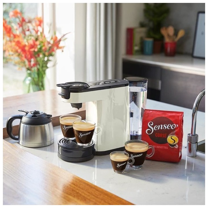 Machine a café 2 en 1 SENSEO Switch Philips HD6592/05, 2 en 1 avec fi