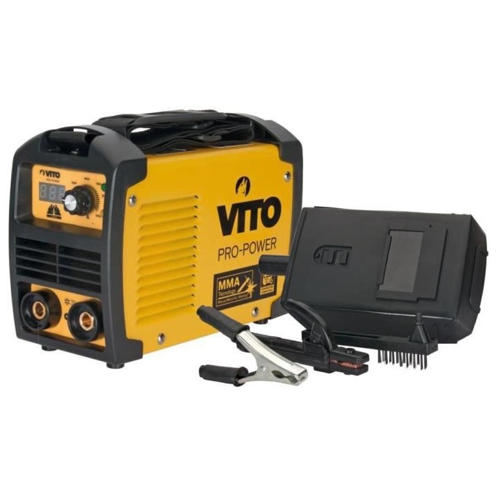 VITO Poste a souder inverter V140 - Livré avec cagoule électronique