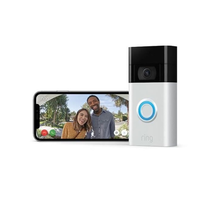 RING - Video Doorbell - Sonnette Vidéo Connectée sans fil, Vidéo HD