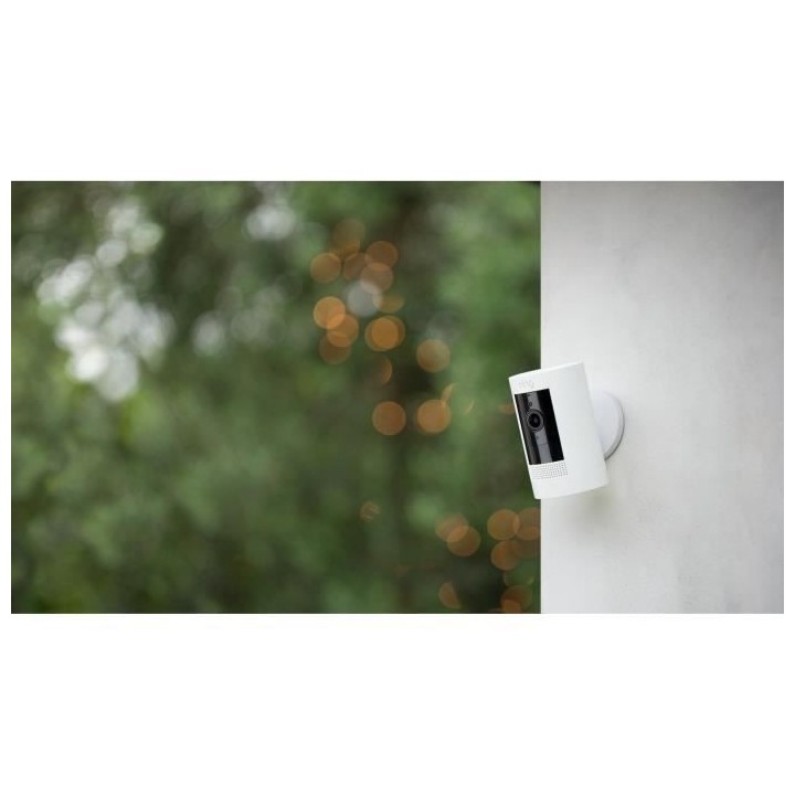 Ring Stick Up Cam Battery White