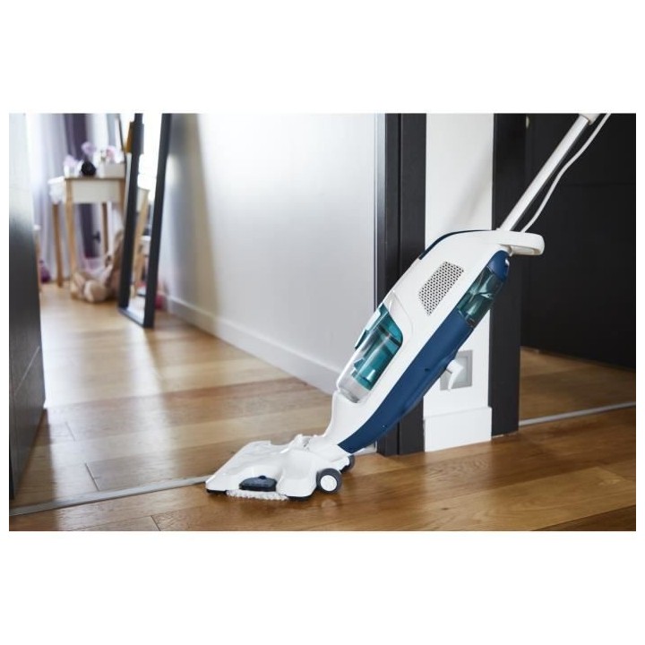 ROWENTA RY7757WH Clean&Steam Revolution Nettoyeur vapeur - Aspire, net